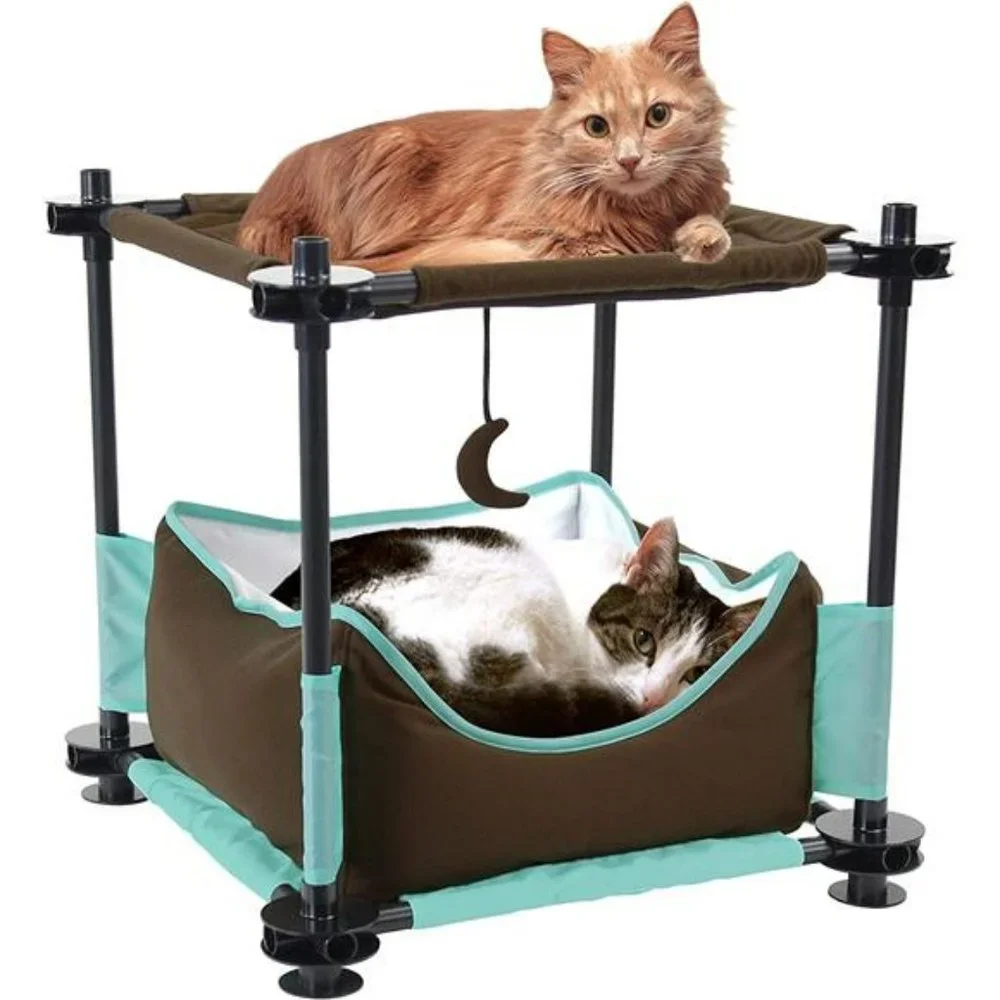 Kitty City Claw Indoor and Outdoor Mega Kit Cat Furniture, Cat Sleeper